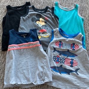 Great tanks for boys 3T. Disney, Old Navy, Polo